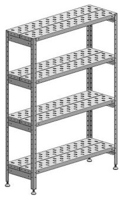 Стеллаж кухонный Марихолодмаш С-4Р-0,5/0,95/1,6