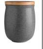 Банка 750 мл с крышкой BILLIBARRI Happy ,керамика серый