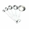Набор мерных ложек  0,6; 1,25; 2,5 ;5 ;15 мл  5 шт нерж.сталь P.L. Proff Cuisine