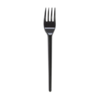 Вилка пластиковая столовая 165 мм   черный PS