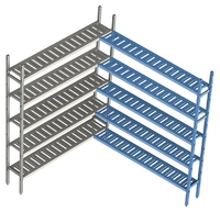Стеллаж модульный угловой дополнительный POLAIR LOAD.ME POLY 18AL.5PP50.16C