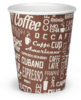 Стакан бумажный 250 мл D80 мм КОФЕ однослойный 