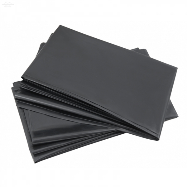 Пакет для мусора 120 л 70х110 см 30 мкм ПВД черный Пакет для мусора 120 л 70х110 см 30 мкм ПВД черный