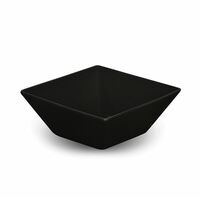 Салатник 600 мл 14,9х14,9 см, H5,5 см квадратный черный Corone KL