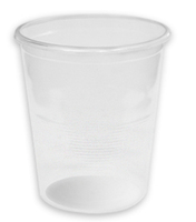 Стакан пластиковый 500 мл БОЧОНОК  прозрачный PP