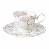 Чайная пара 200 мл серия Retro Ritz-La Vie En Rose NOBLE Чайная пара 200 мл серия Retro Ritz-La Vie En Rose NOBLE