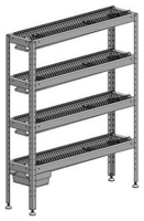 Стеллаж для тарелок Марихолодмаш С-4Т-0,3/0,95/1,6