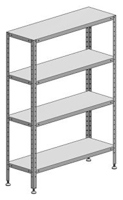 Стеллаж кухонный Марихолодмаш С-4-0,6/1,2/1,8 нерж.