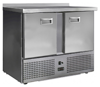 Стол холодильный Finist СХСн-600-2 (нижний холодильный агрегат, с бортом)