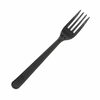 Вилка пластиковая столовая 180 мм  ПРЕМИУМ КОМПАКТ черный PS