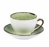 Чайная пара 220 мл Blue Lake Fusion P.L. Proff Cuisine фарфор зеленый
