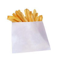 Пакет 120х160 мм для картофеля фри  жиростойкий бумага белый 40г