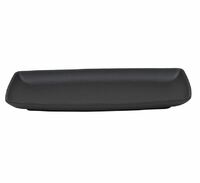Блюдо прямоугольное24х11х2.6 см меламин BLACK FINISH P.L. черный