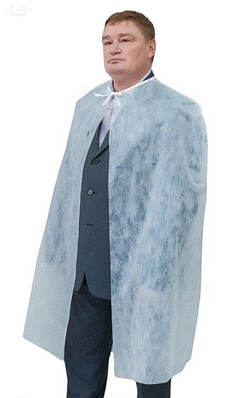 Накидка одноразовая Инмедиз SMS голубая 110x160 см (10 штук в упаковке) Накидка одноразовая Инмедиз SMS голубая 110x160 см (10 штук в упаковке)