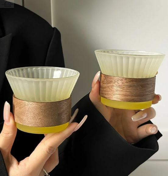 Чашка кофейная 210 мл боросиликатное стекло P.L. Proff Coffee цветная Чашка кофейная 210 мл боросиликатное стекло P.L. Proff Coffee цветная