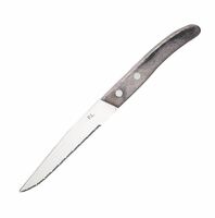 Нож для стейка 21,3 см Garwin P.L. Proff Cuisine  ручка - сталь 18/0 + pakka wood