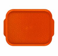 Поднос столовый 45х35,5 см оранжевый   KL