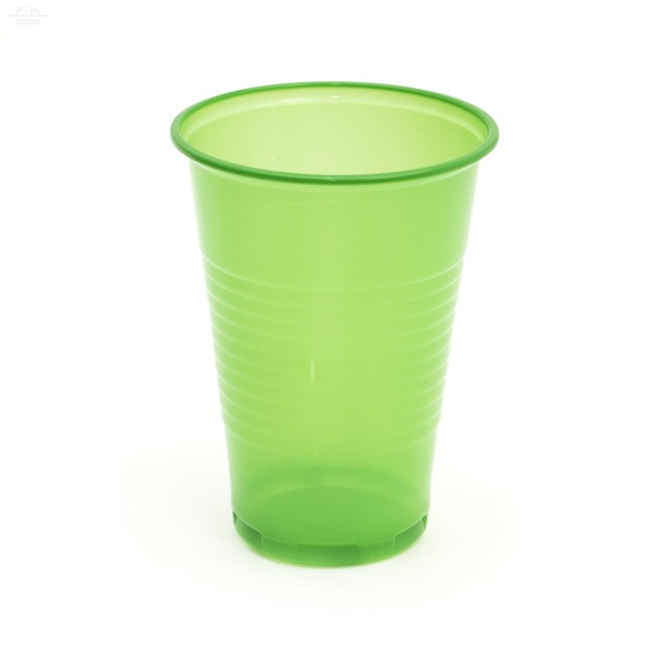 Стакан пластиковый 200 мл зеленый PP Стакан пластиковый 200 мл зеленый PP
