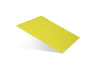 Доска разделочная 350х260х8 мм  пластик желтый KL