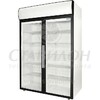 Шкаф холодильный со стеклянной дверью DM114-S (ШХ-1,4 ДС) POLAIR  +1…+10°С Standart  1400  прозрачная