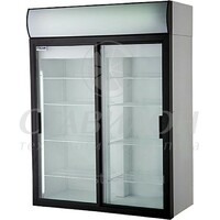 Шкаф холодильный со стеклянной дверью DM110Sd-S 2.0(ШХ-1,0 ДС) POLAIR  +1…+10°С Standart
