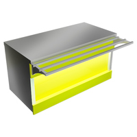 Модуль технологический АЛРПН-К-150 Astropit Прилавок нейтральный ОКА  без полок, 2 розетки  1500