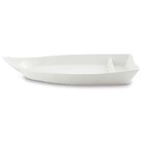 Блюдо лодка 70х25 см, H10,3 см  White