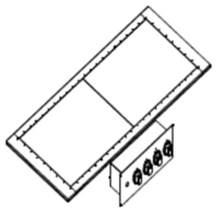 Плита электрическая Kovinastroj (Kogast) EAD-4C-DI