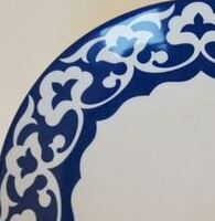 Салатник 600 мл  15x15 см квадратный с декором Пахта