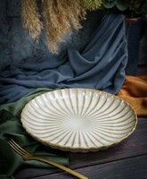 Тарелка мелкая 27 см фарфор CONCHA GREY  Cosy & Trendy фарфор