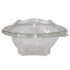 Контейнер с совмещенной крышкой  540 мл D163 мм H82 мм PS прозрачный