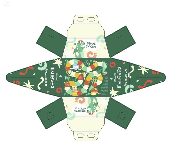 Сундучок зеленый Каляпуш Сундучок зеленый Каляпуш