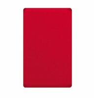 Доска разделочная 530х325х15 мм  пластик красный  MATFER