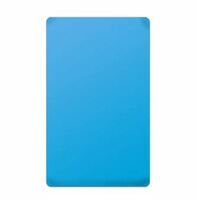 Доска разделочная 530х325х15 мм  пластик голубой  MATFER