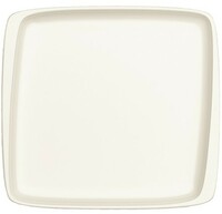 Тарелка квадратная 27х25 см без полей  Мув Bonna фарфор (62886)