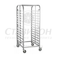 Тележка-шпилька для гастроемкостей ТШГ-14-2/1 Абат GN2/1   14 ур  082 мм между ур