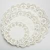 Салфетки ажурные d9 см 250 шт/уп   белый