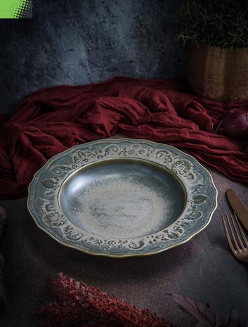 Тарелка глубокая 26.5 см 450 мл H5 см Vintage,CASA DI FORTUNA,фарфор Тарелка глубокая 26.5 см 450 мл H5 см Vintage,CASA DI FORTUNA,фарфор